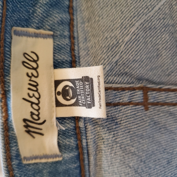 Madewell Women's Blue Straight Jeans Size 27 - Picture 6 of 8